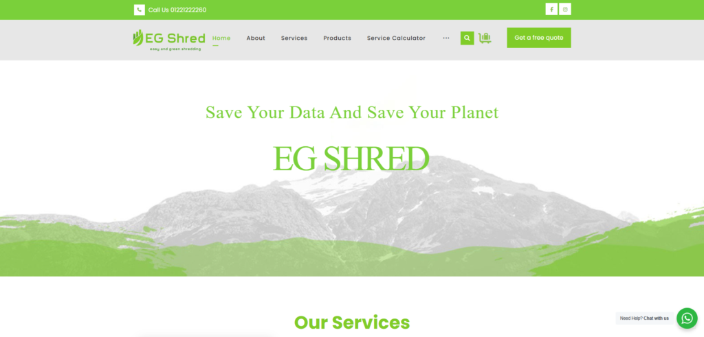 eg shred